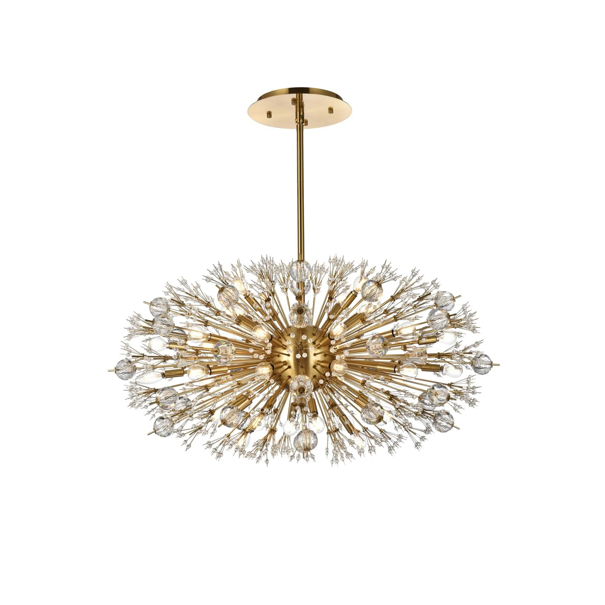 Elegant Lighting Vera 42 Inch Large Pendant Cp728901 - Image 2