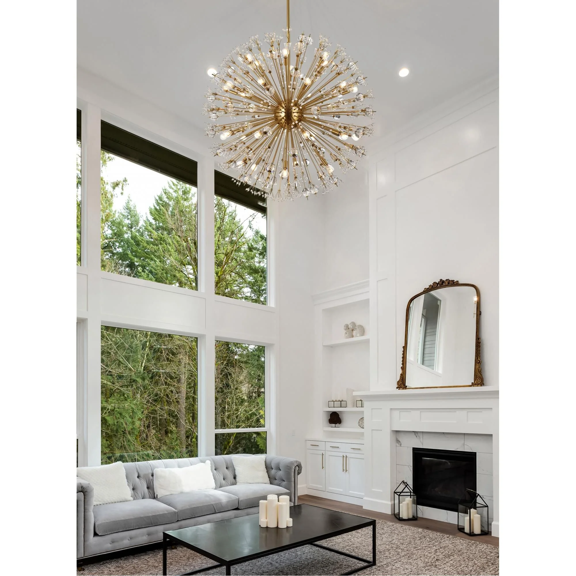 Elegant Lighting Vera 44 Inch Large Pendant Cp728912 - Image 3