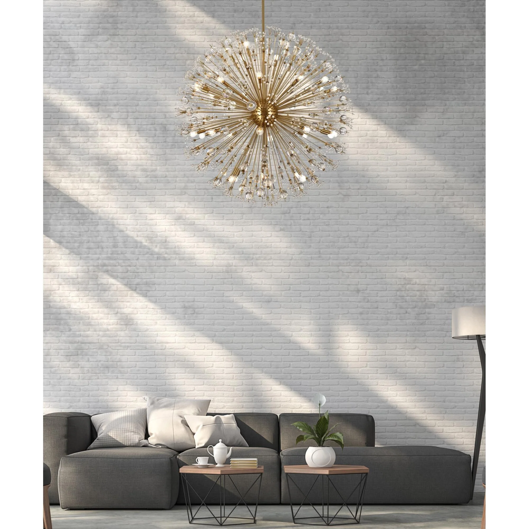 Elegant Lighting Vera 50 Inch Large Pendant Cp728913 - Image 3