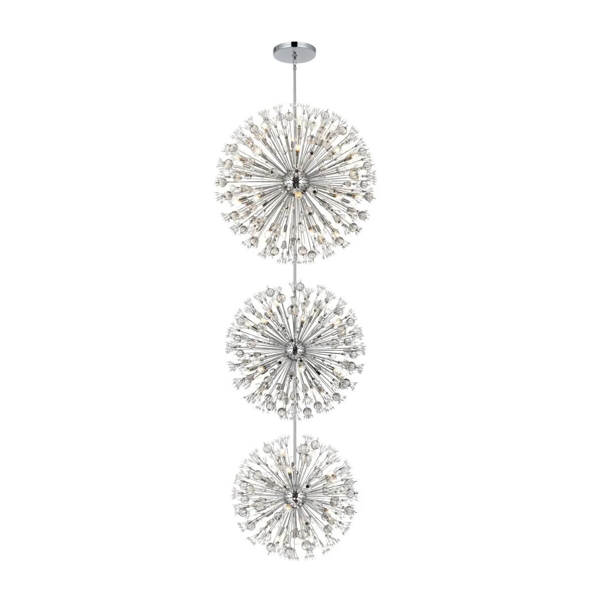 Elegant Lighting Vera 44 Inch 74 Light Chandelier Cp791517 - Image 2