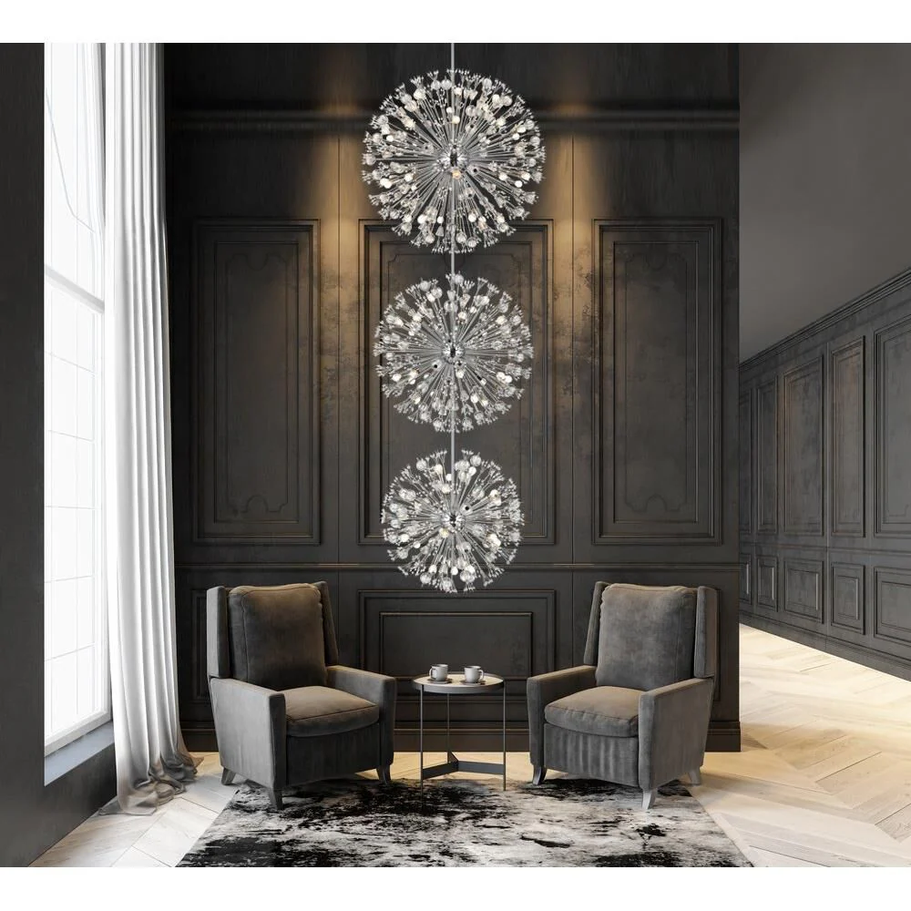 Elegant Lighting Vera 44 Inch 74 Light Chandelier Cp791517 - Image 3