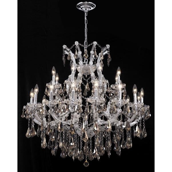 Elegant Lighting Maria Theresa 36 Inch 24 Light Chandelier Cp42759 - Image 1