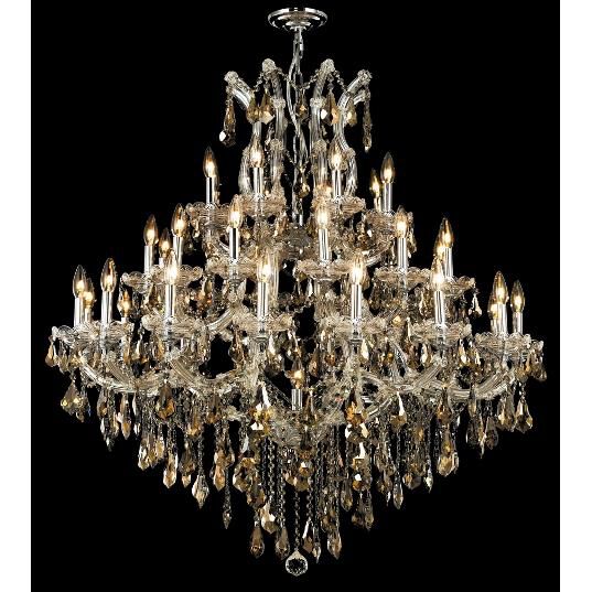 Elegant Lighting Maria Theresa 44 Inch 37 Light Chandelier Cp42762 - Image 1