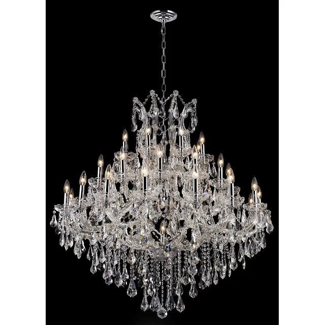 Elegant Lighting Maria Theresa 44 Inch 37 Light Chandelier Cp42762 - Image 3