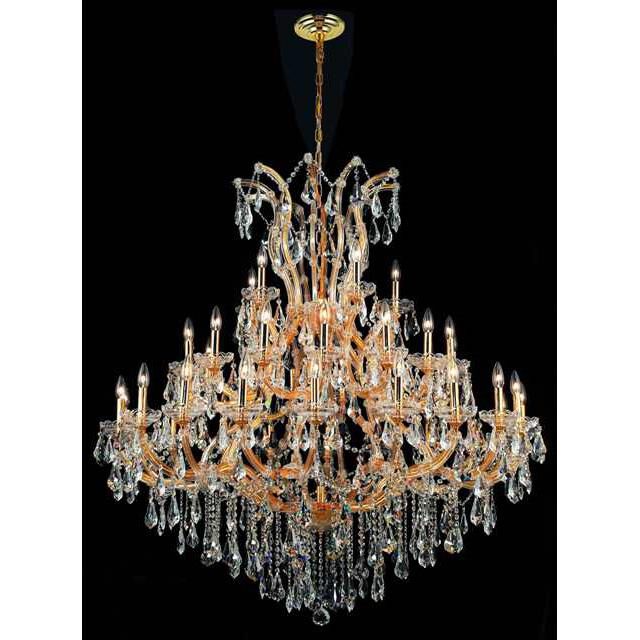 Elegant Lighting Maria Theresa 52 Inch 41 Light Chandelier Cp42764 - Image 3