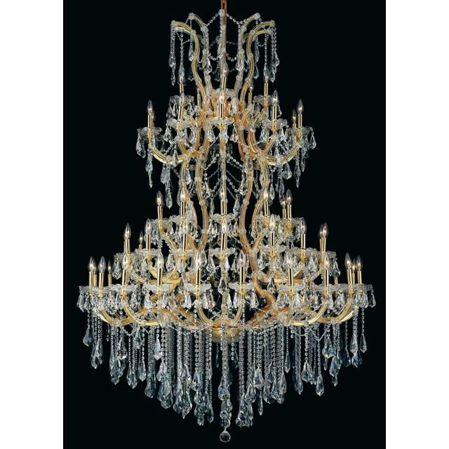 Elegant Lighting Maria Theresa 54 Inch 61 Light Chandelier Cp42765 - Image 3