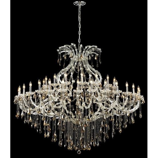 Elegant Lighting Maria Theresa 72 Inch 49 Light Chandelier Cp42767 - Image 1