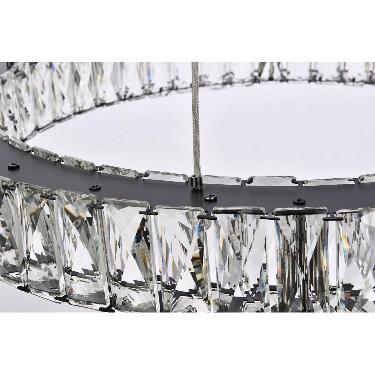 Elegant Lighting Monroe 40 Inch 7 Light Led Chandelier Cp774587 - Image 2