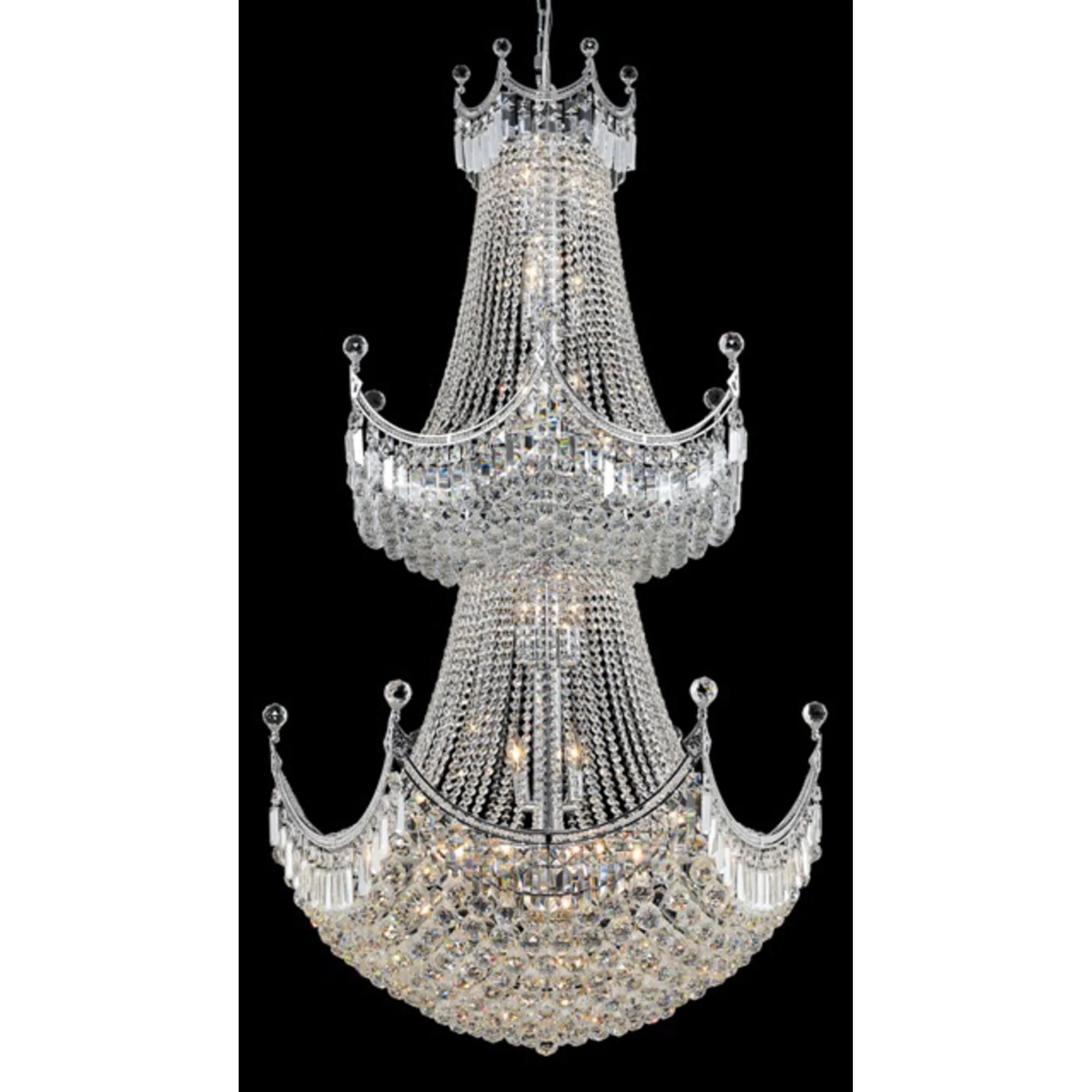 Elegant Lighting Corona 36 Inch Large Pendant Cp111452
