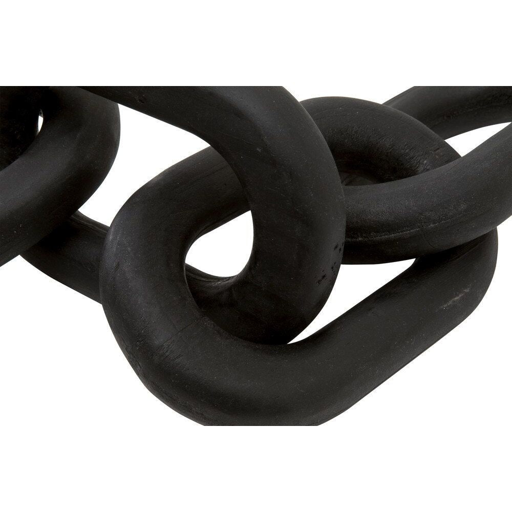 Essentials For Living Cinq Wood Link ~ Black Wash Pine - Image 3