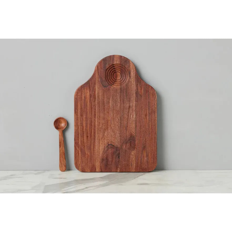 etúHOME Dutch Dipping Board with Scoop, Large, Natural ~ IN-STORE PURCHASE ONLY - Image 2