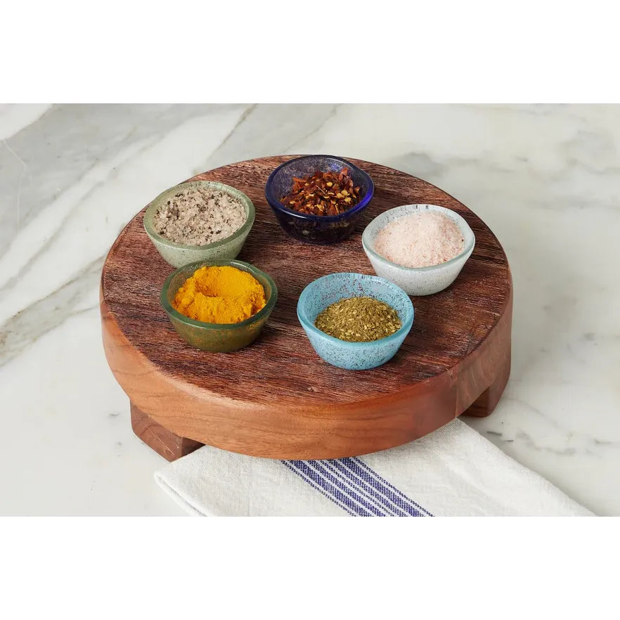 etúHOME Classic Medium Round Reclaimed Acacia Trivet Riser ~ IN-STORE PURCHASE ONLY - Image 2