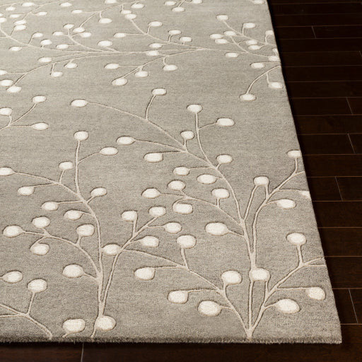 Surya Rugs Athena Collection Gray & Beige Area Rug ATH-5157 - Image 1