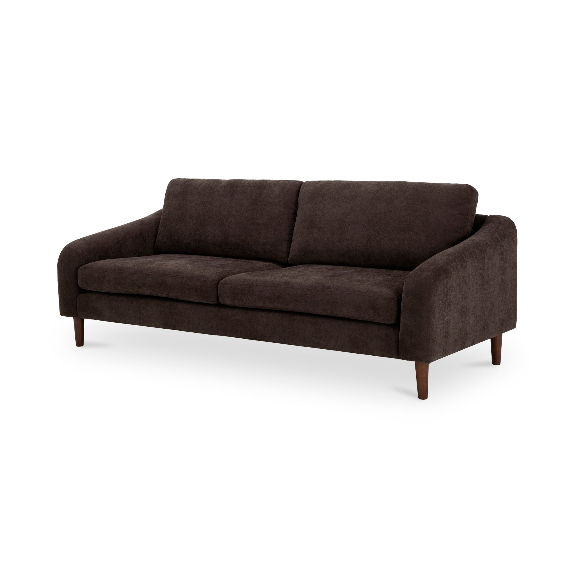 Moe's Home Collection Quinn Dark Brown Sofa - Image 2