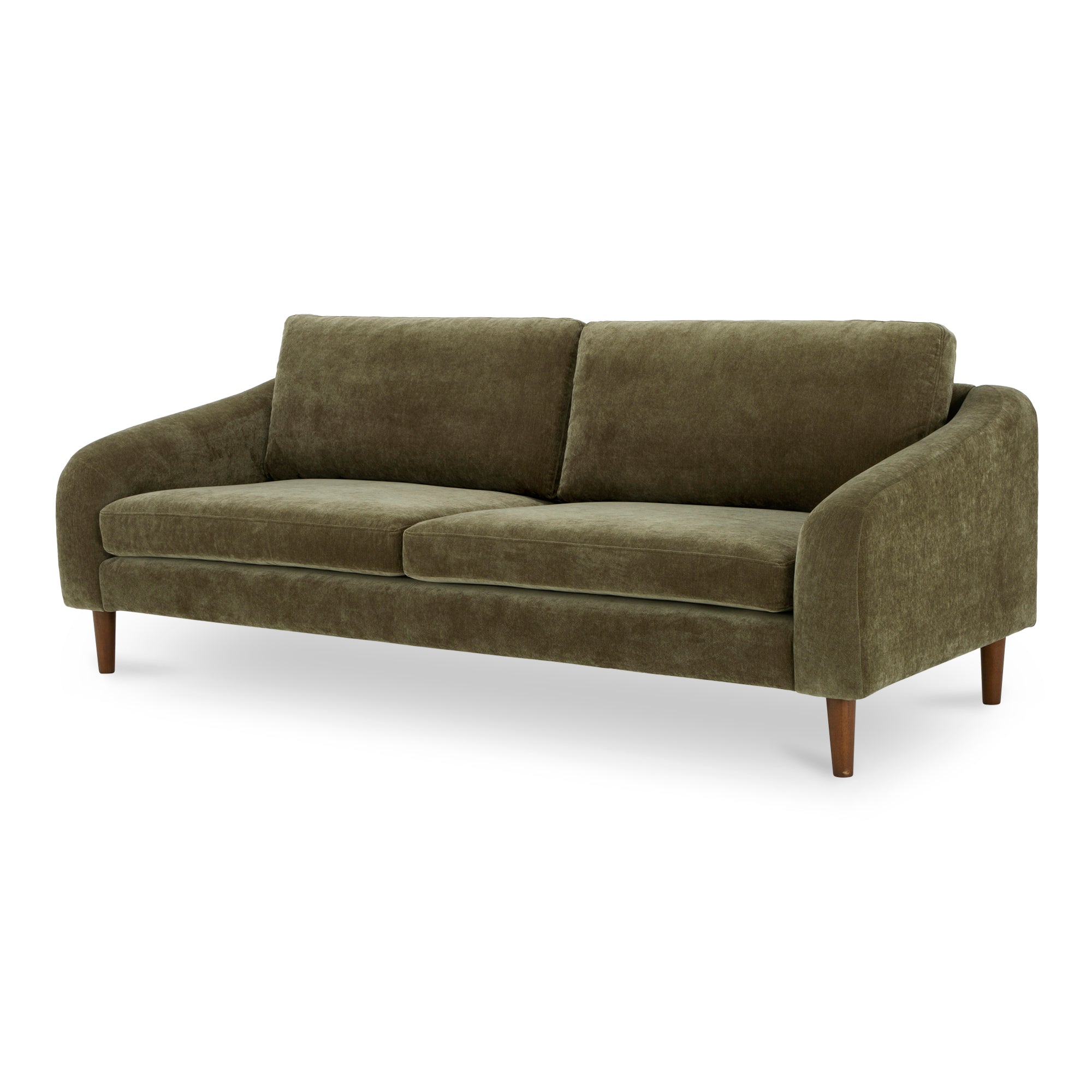 Moe's Home Collection Quinn  Cedar Green Sofa - Image 2
