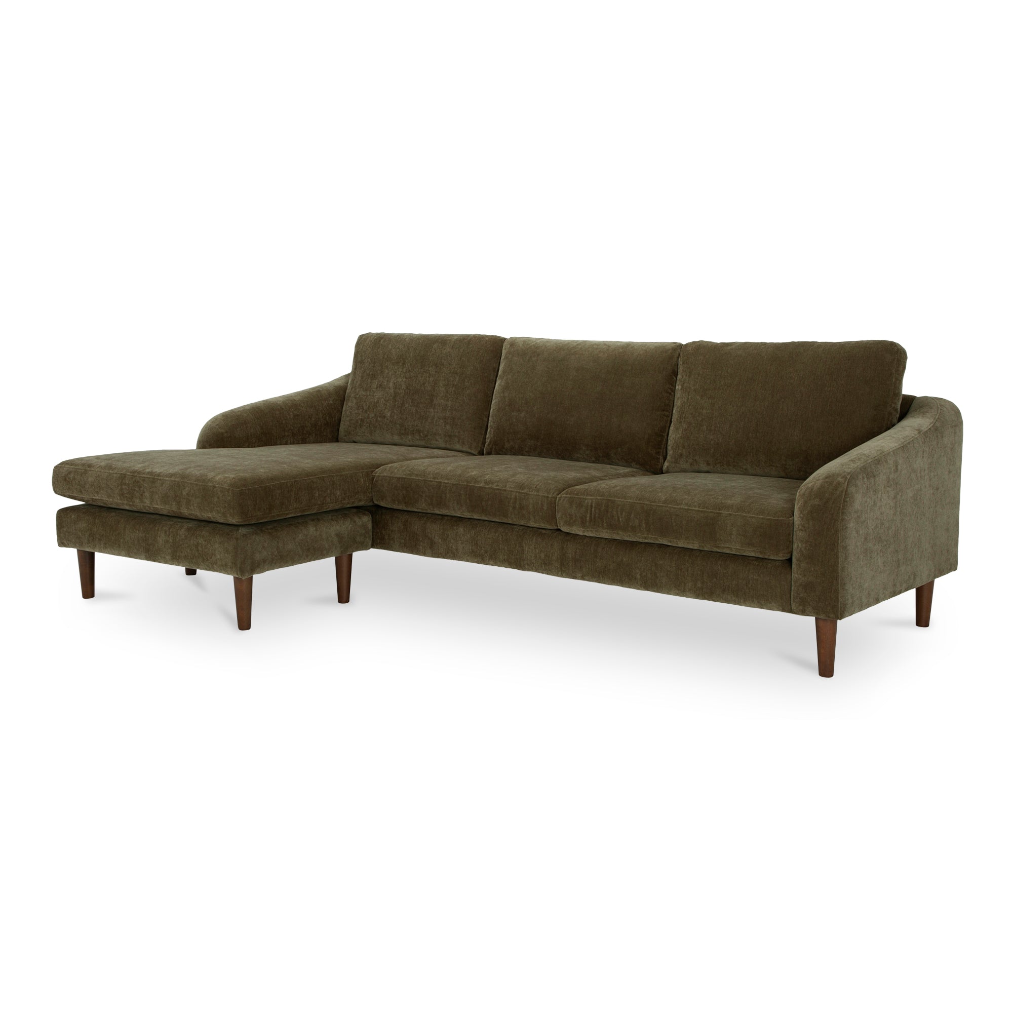 Moe's Home Collection Quinn Cedar Green Sectional - Image 2