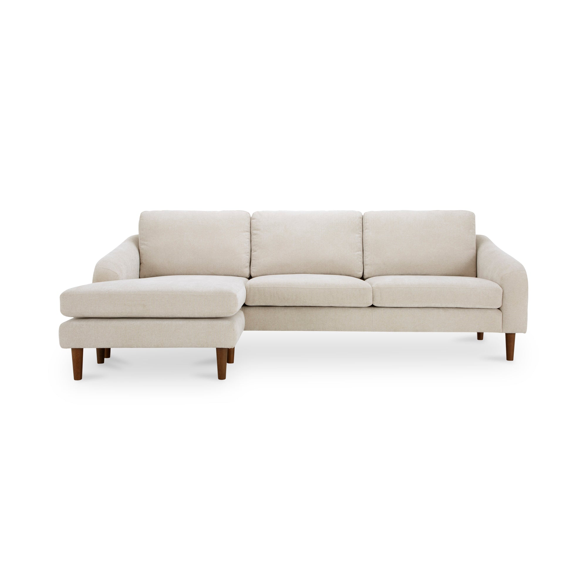 Moe’s Home Collection Quinn Oatmeal Sectional