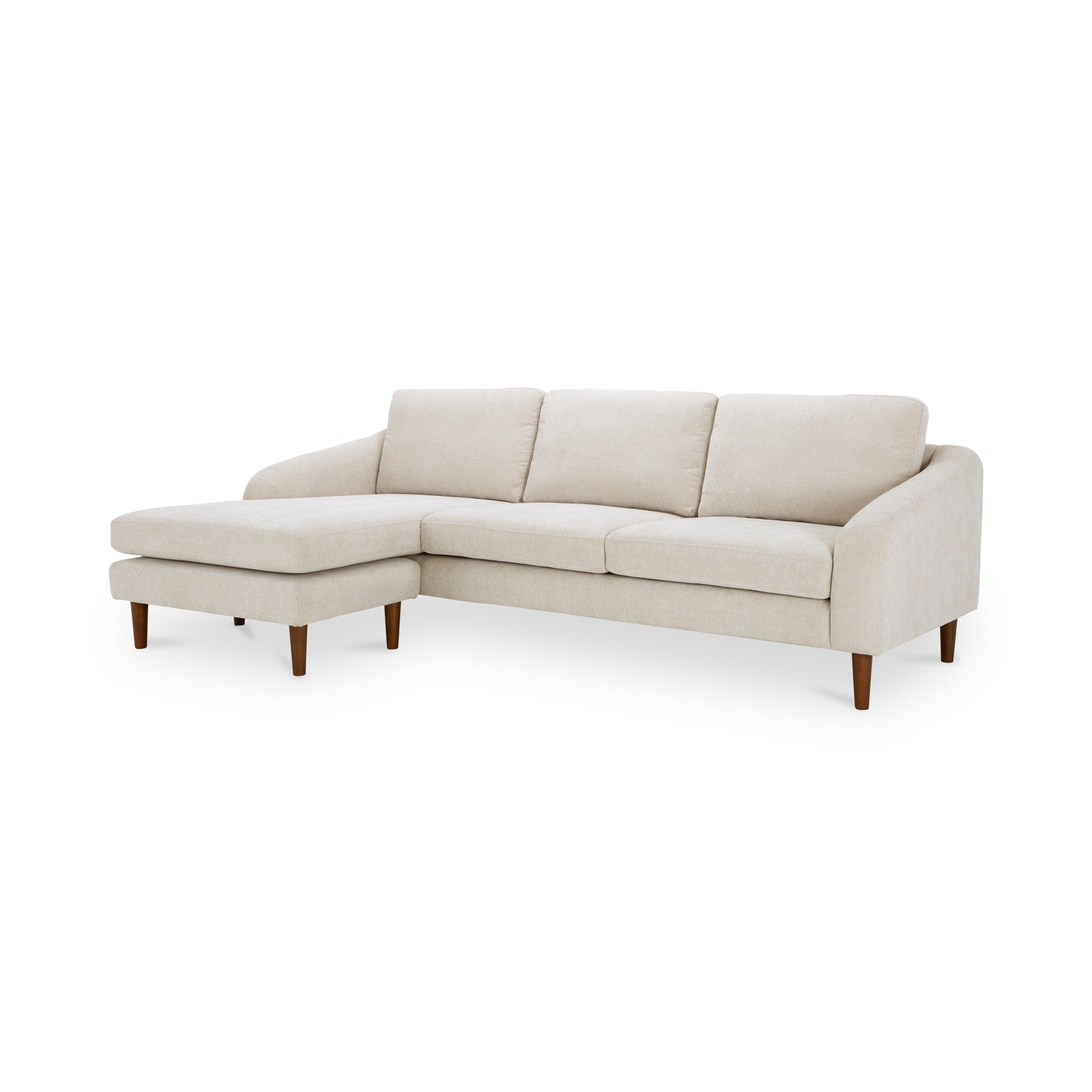 Moe's Home Collection Quinn Oatmeal Sectional - Image 2