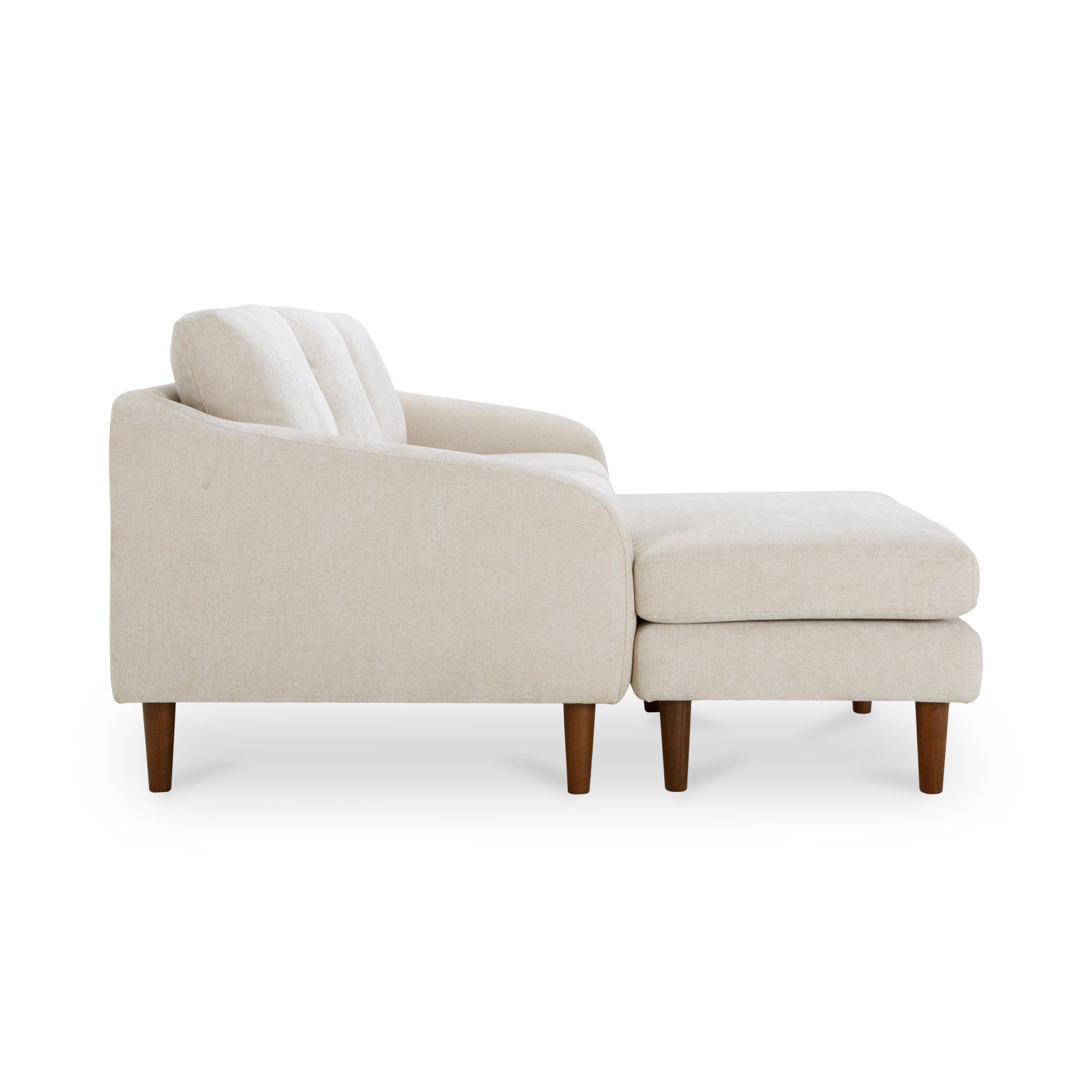 Moe's Home Collection Quinn Oatmeal Sectional - Image 3