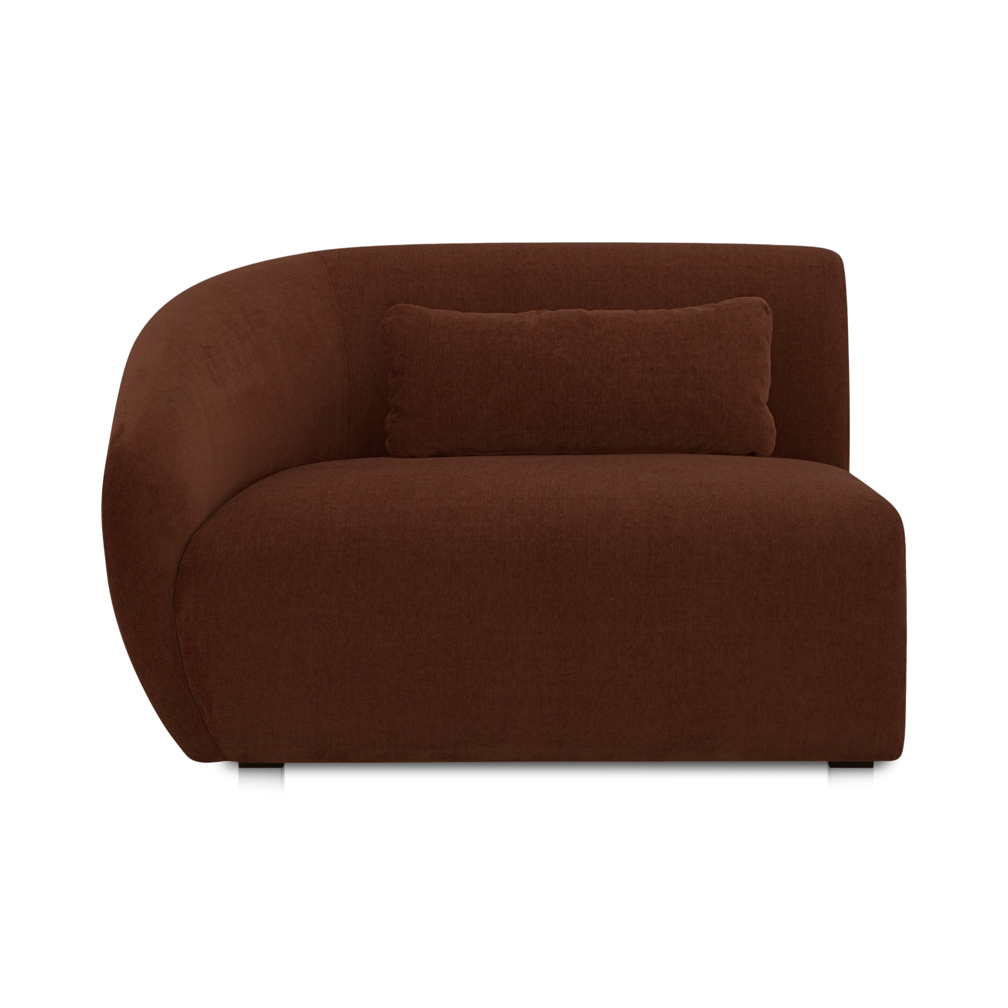 Moe’s Home Collection Amelia Chestnut Left Arm Facing Chair