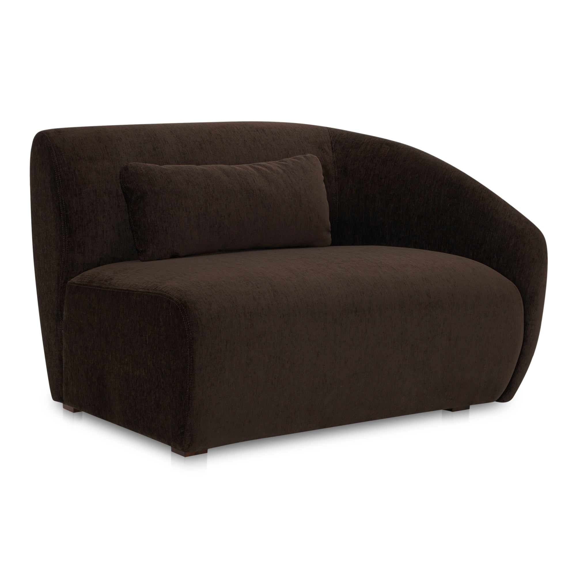 Moe's Home Collection Amelia Espresso Right Arm Facing Chair - Image 2