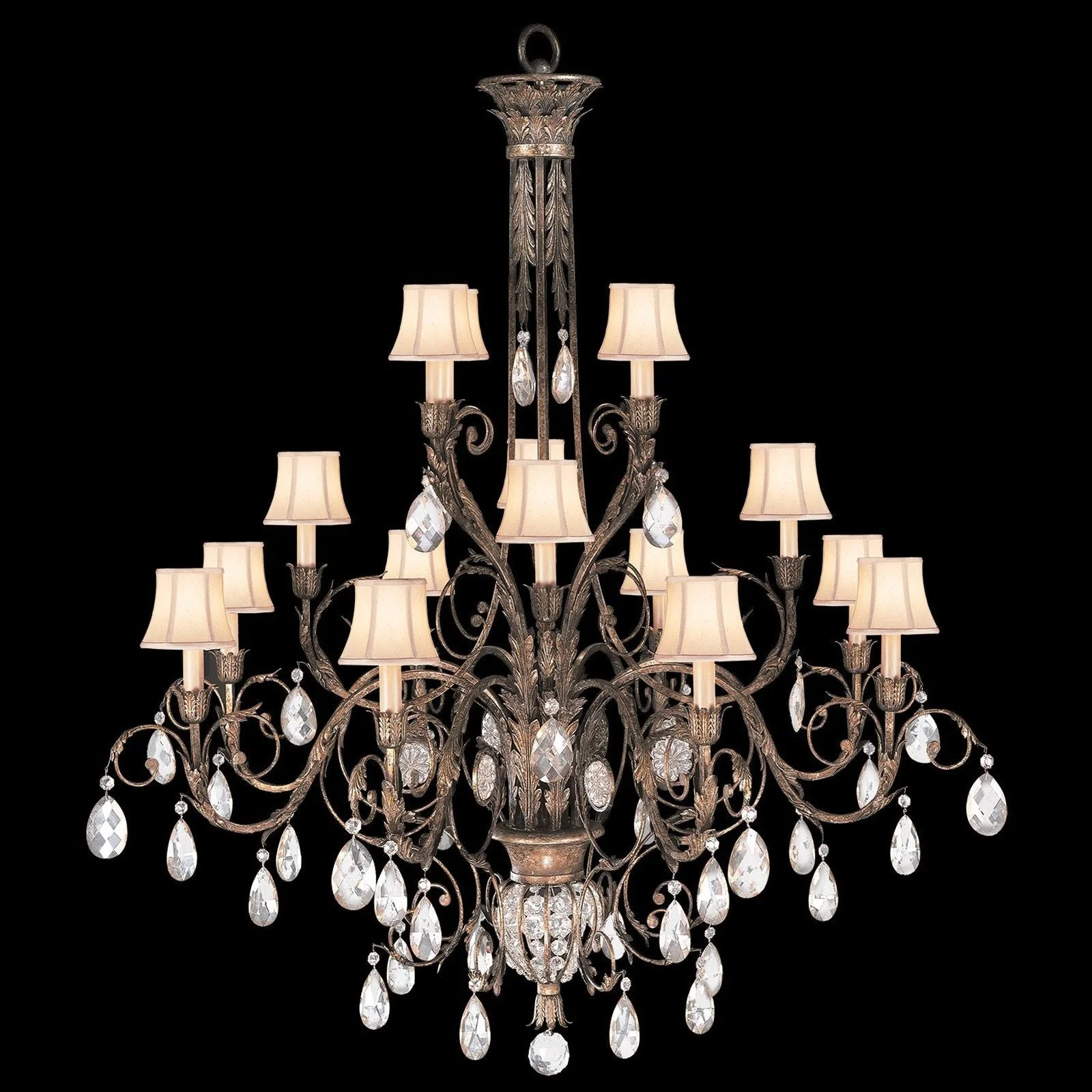 Fine Art A Midsummer Nights Dream 57″ Round Chandelier With Shade
