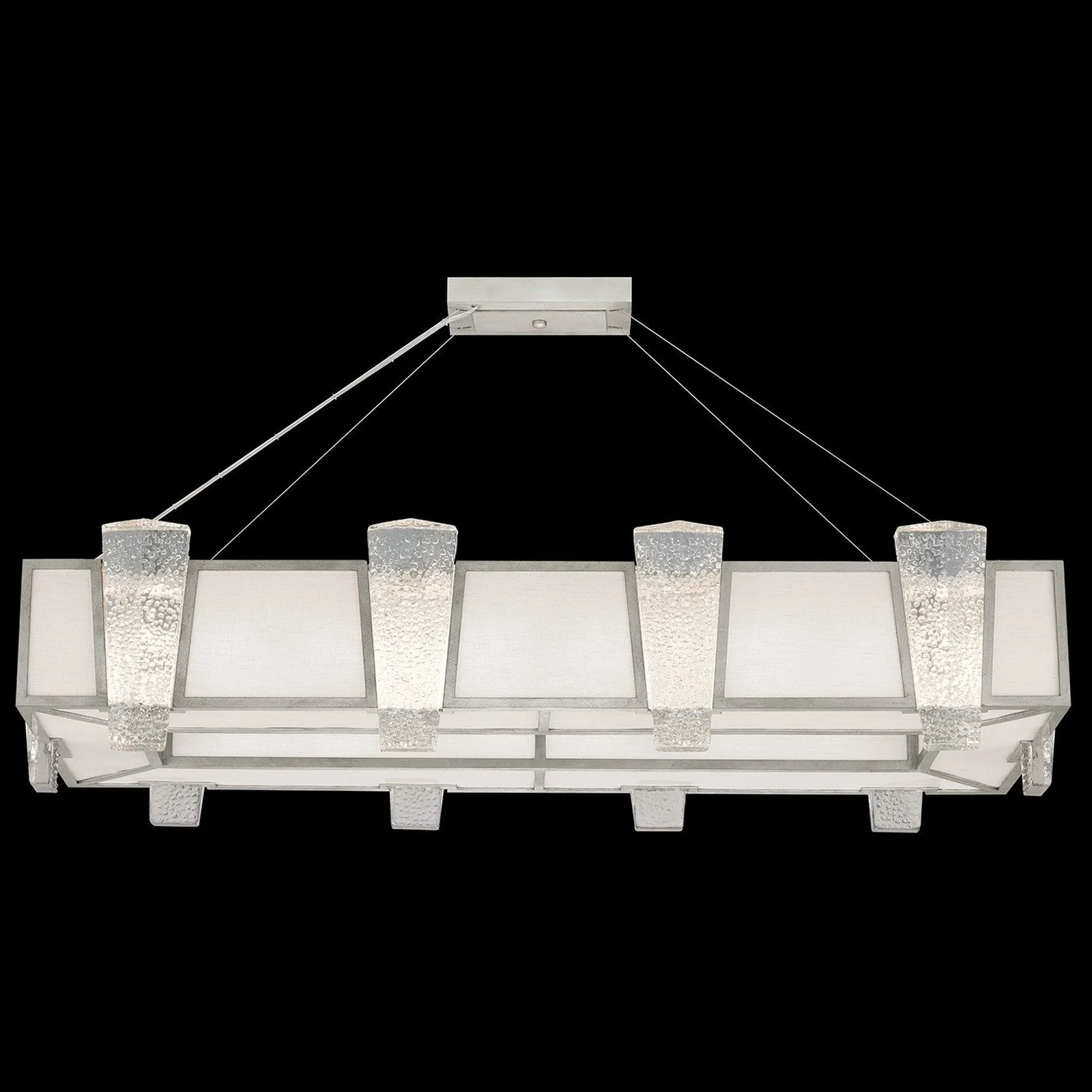 Fine Art Crownstone 52" Rectangle Pendant - Image 1