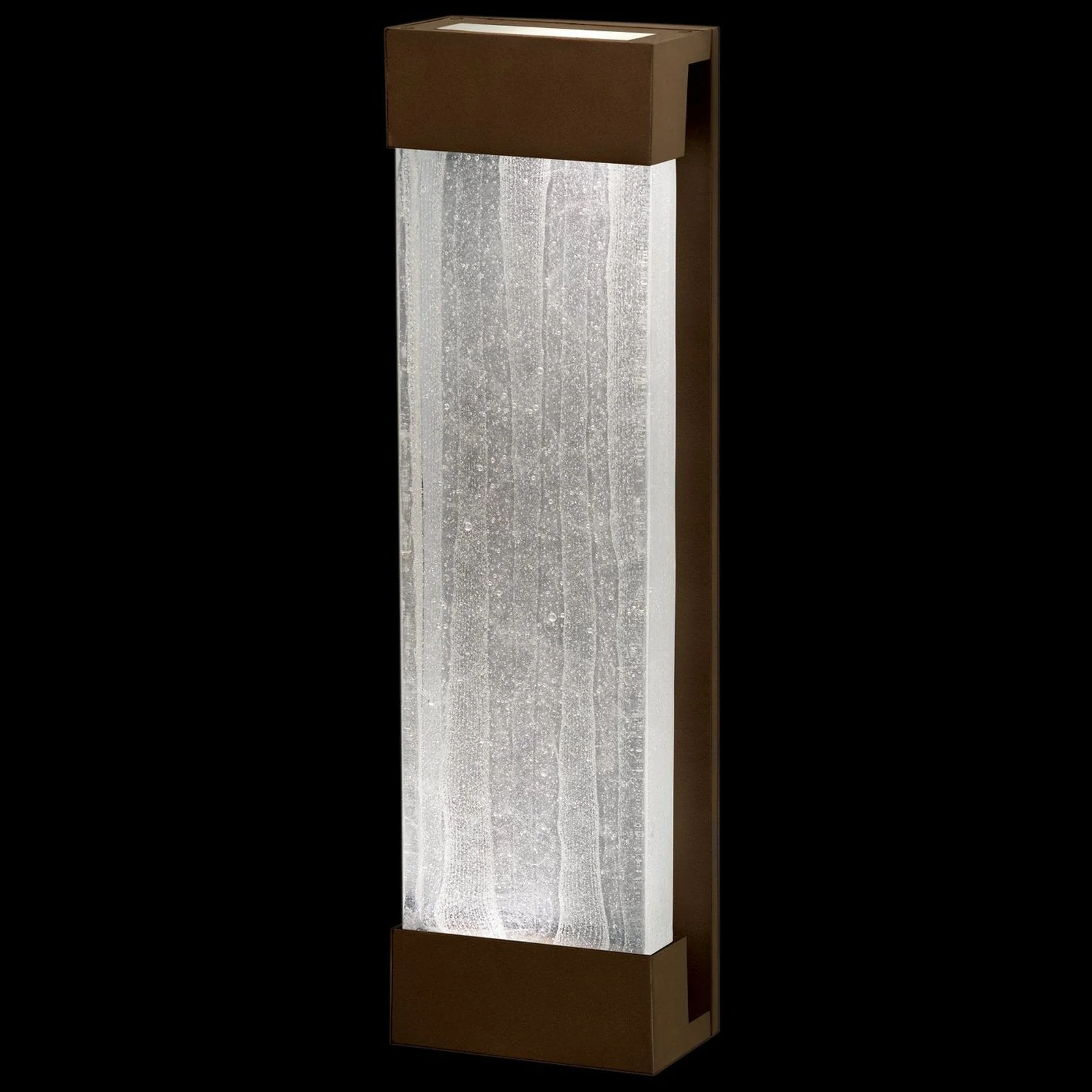 Fine Art Crystal Bakehouse 24″ Spires Crystal Sconce