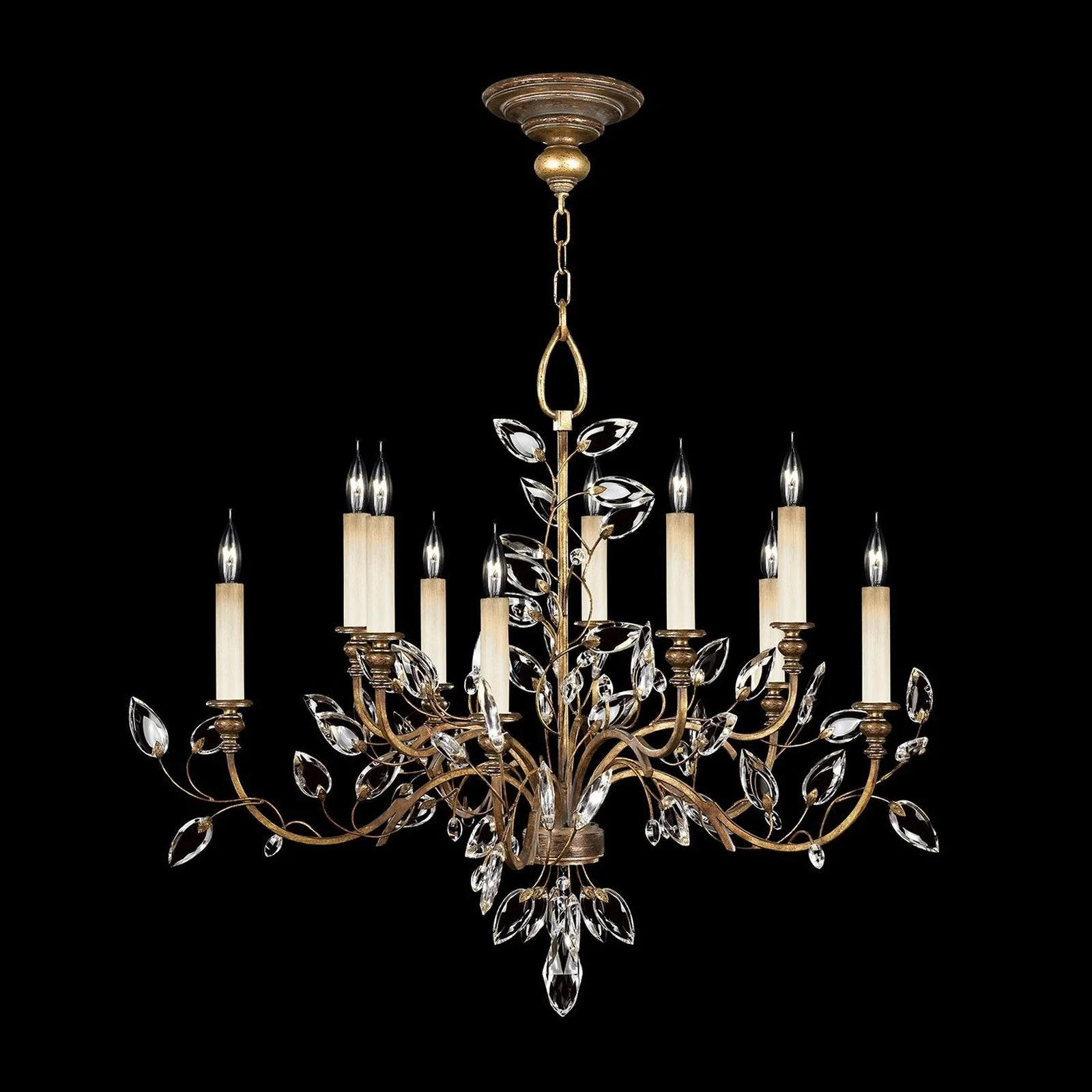 Fine Art Crystal Laurel 43″ Round Chandelier