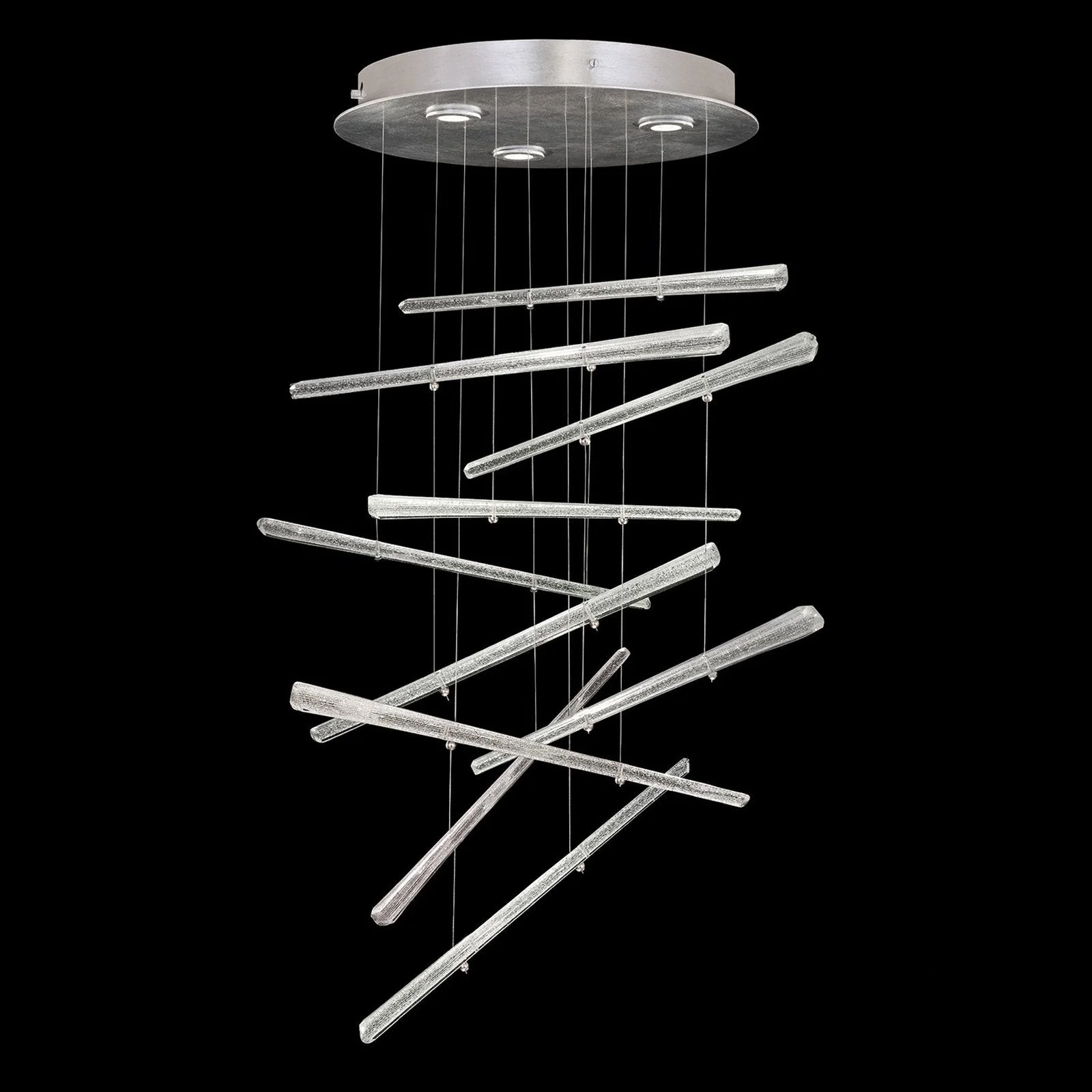 Fine Art Elevate 23" Spires Round Pendant - Image 1