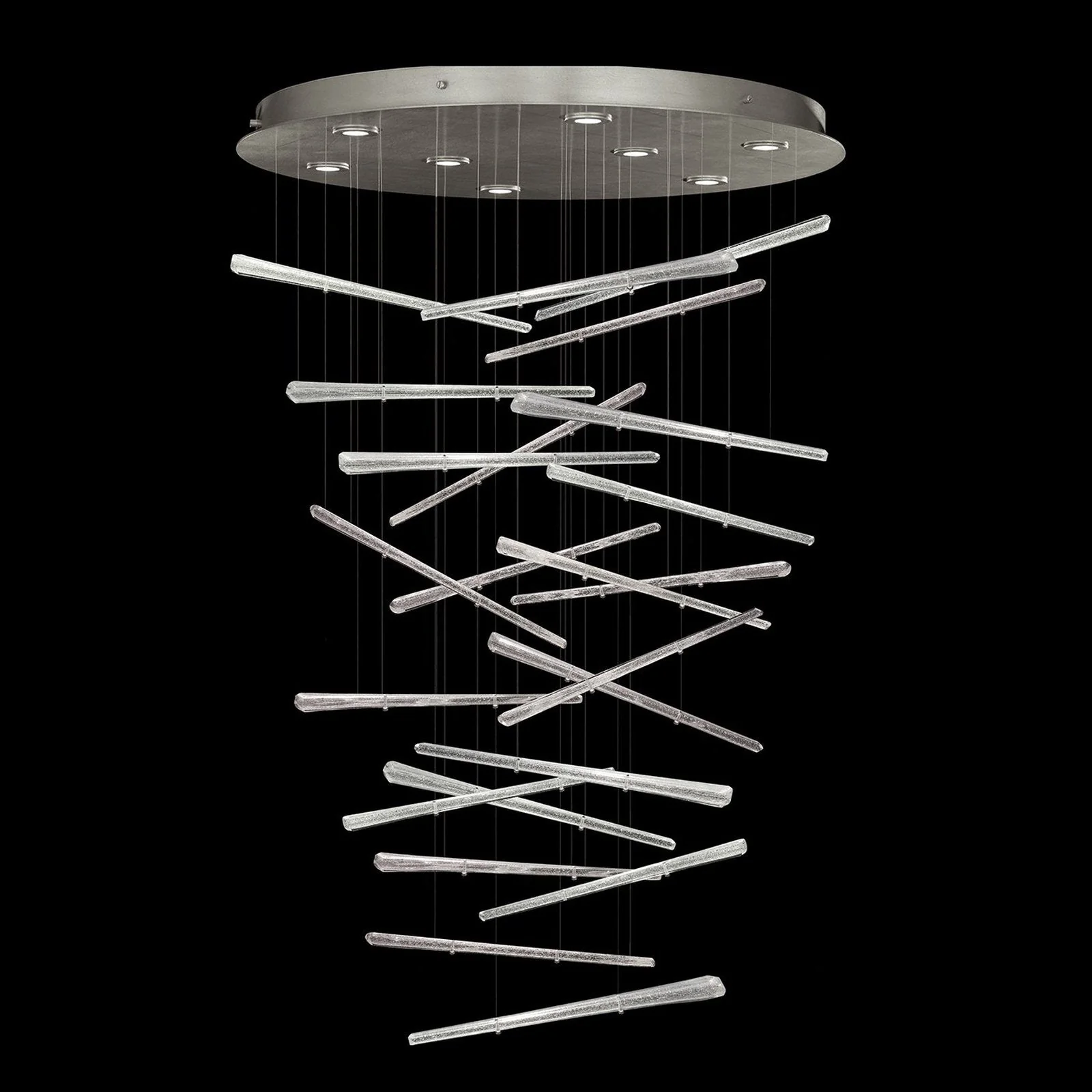Fine Art Elevate 34" Spires Round Pendant - Image 1