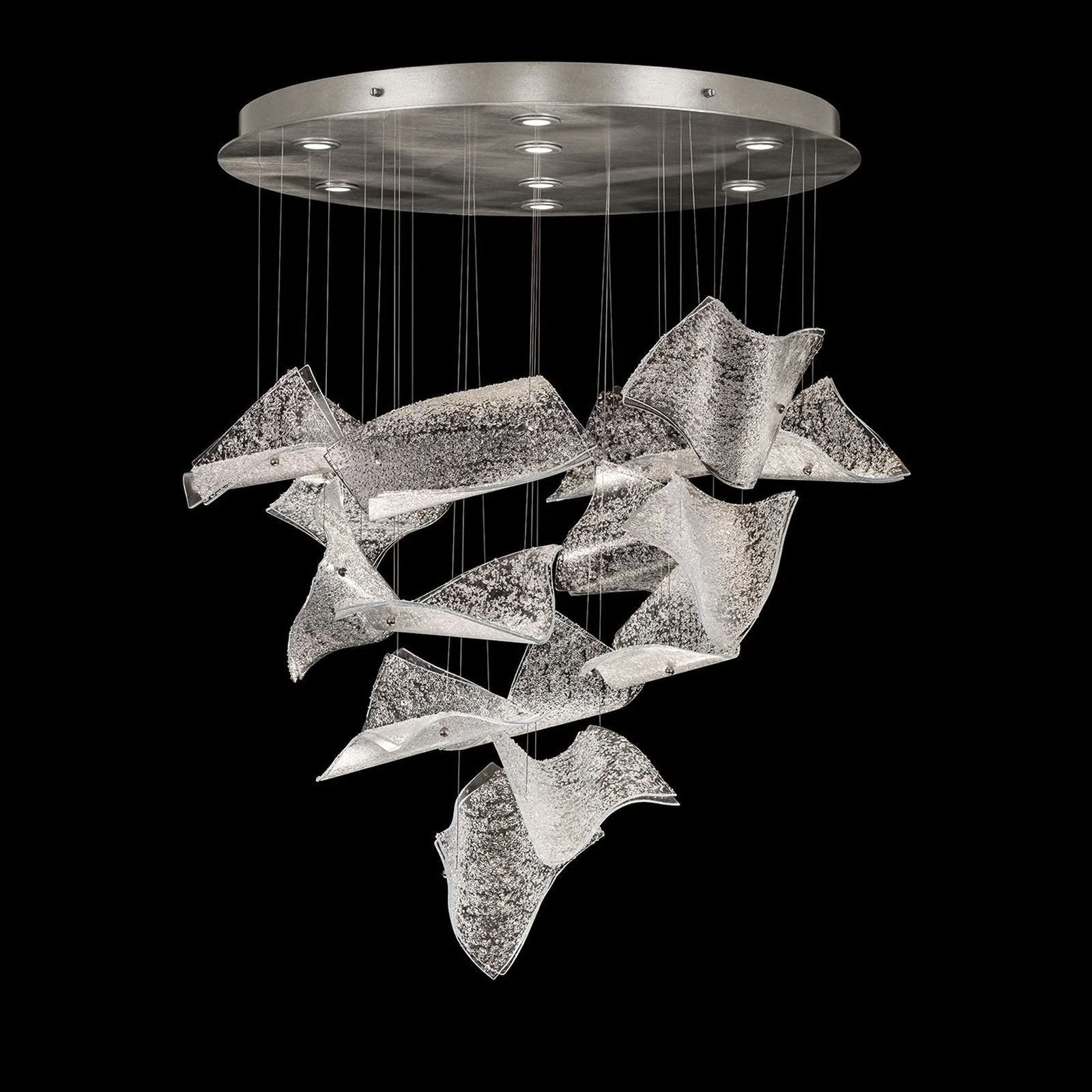 Fine Art Elevate 37.5" Pages Round Pendant - Image 1