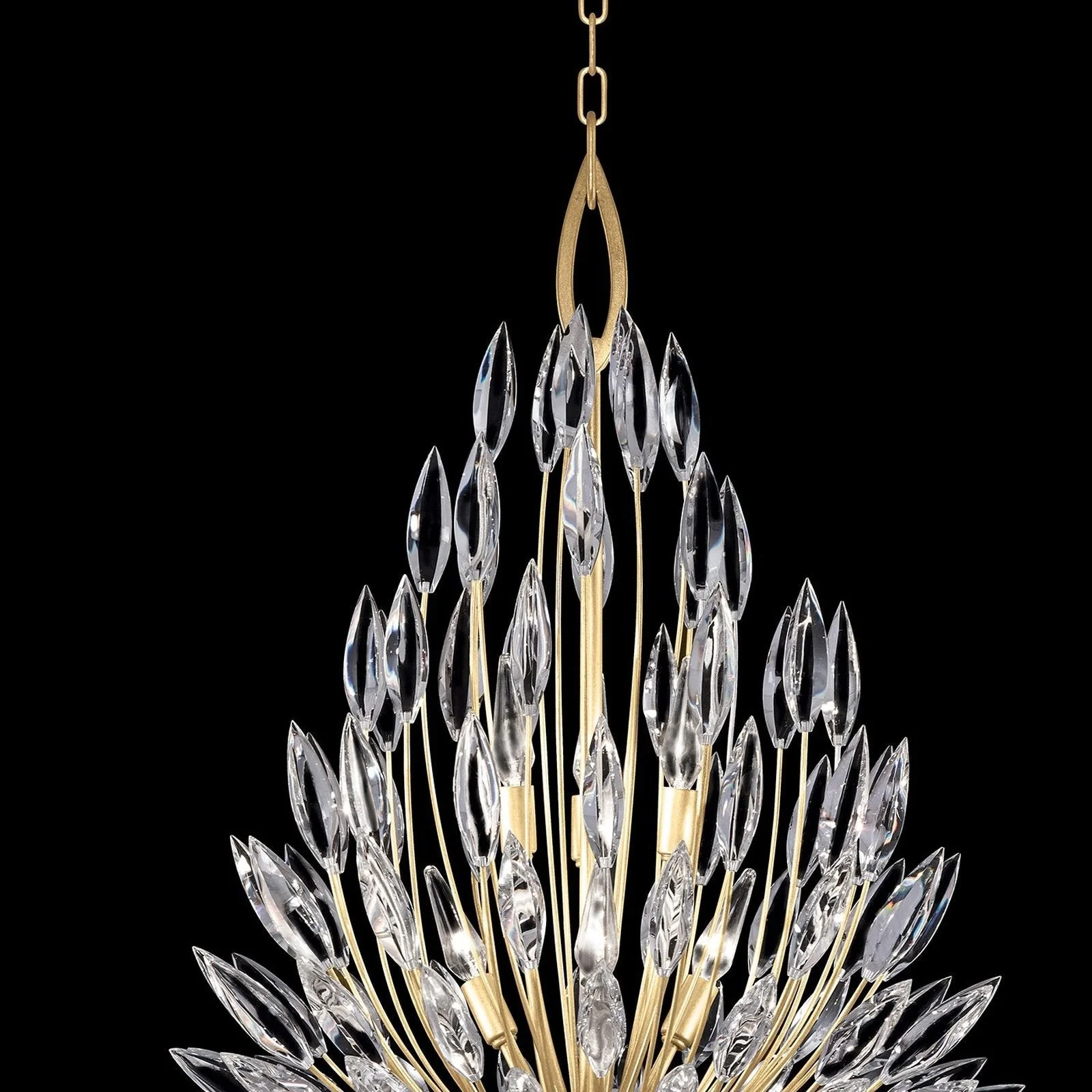 Fine Art Lily Buds 24" Round Pendant STK - Image 2