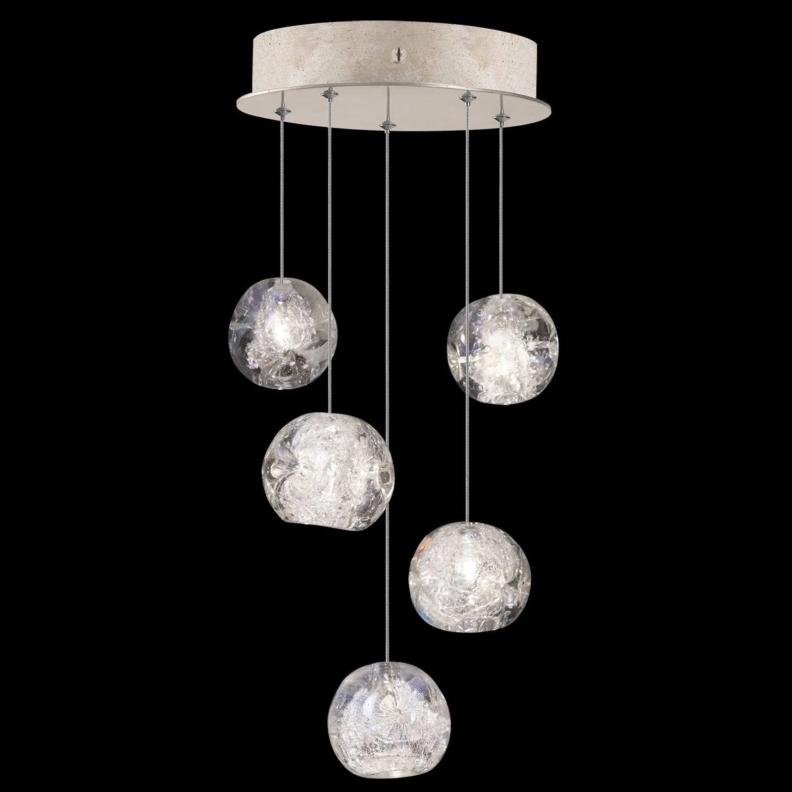 Fine Art Natural Inspirations 12" Nebula Round Pendant - Image 1