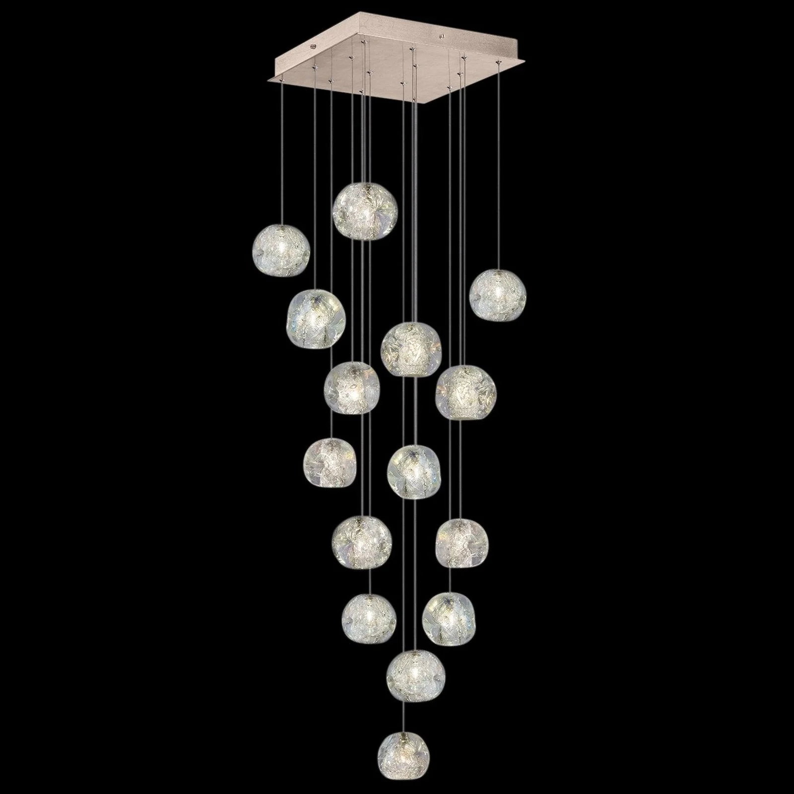 Fine Art Natural Inspirations 19" Nebula Square Pendant - Image 1