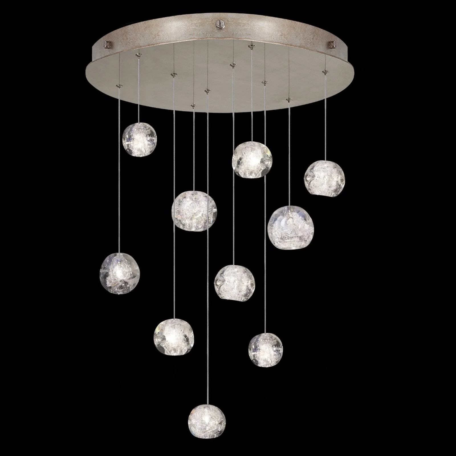 Fine Art Natural Inspirations 22" Nebula Round Pendant - Image 1