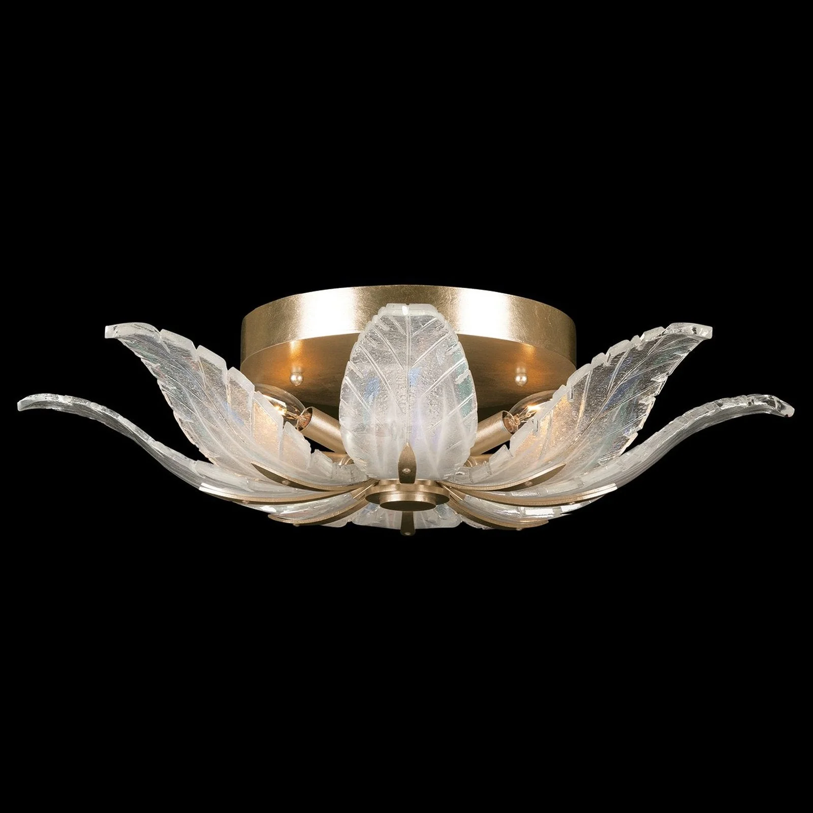 Fine Art Plume 28″ Round Flush Mount