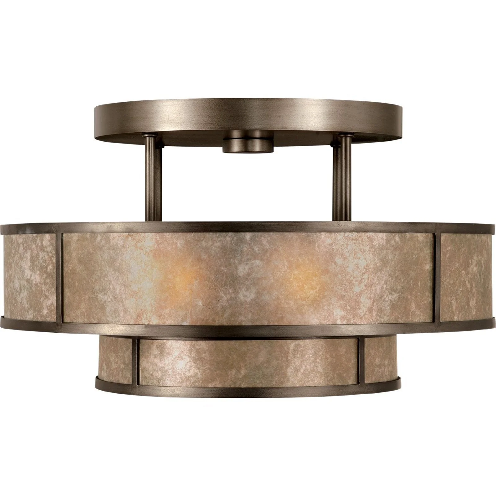Fine Art Singapore Moderne 24″ Round Semi-Flush Mount