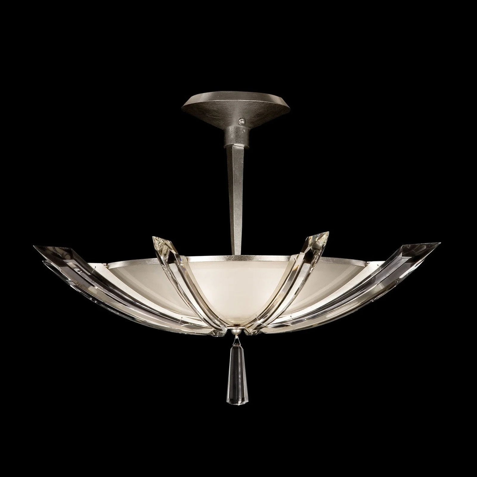 Fine Art Vol De Cristal 28" Round Pendant - Image 1