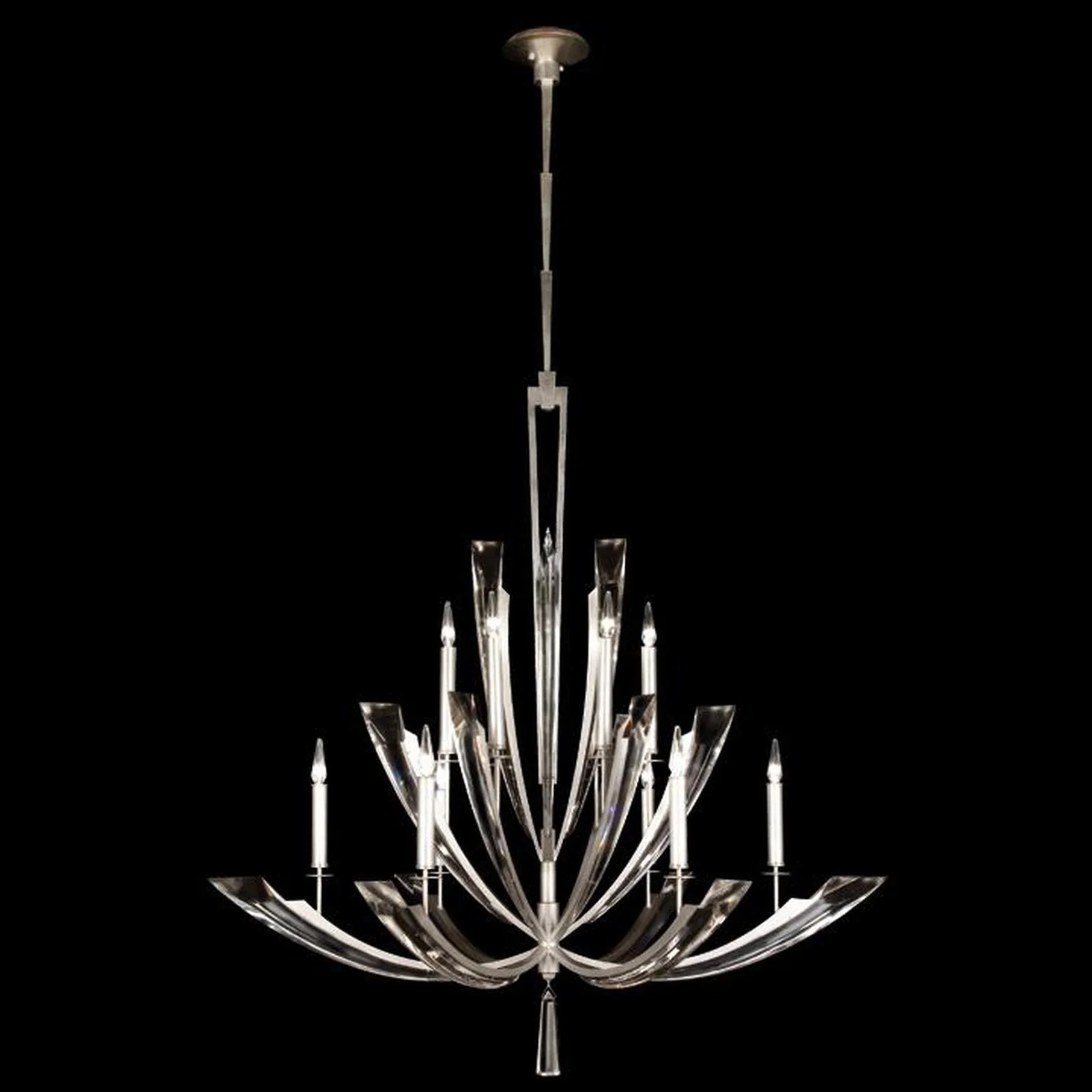 Fine Art Vol De Cristal 54″ Round Chandelier