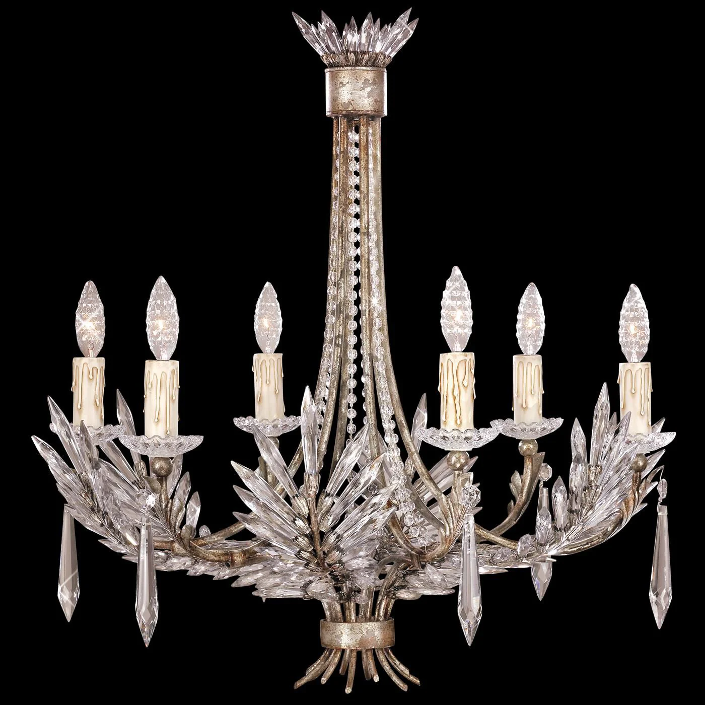 Fine Art Lamps Winter Palace 26 Inch 6 Light Chandelier Cp47687 - Image 1