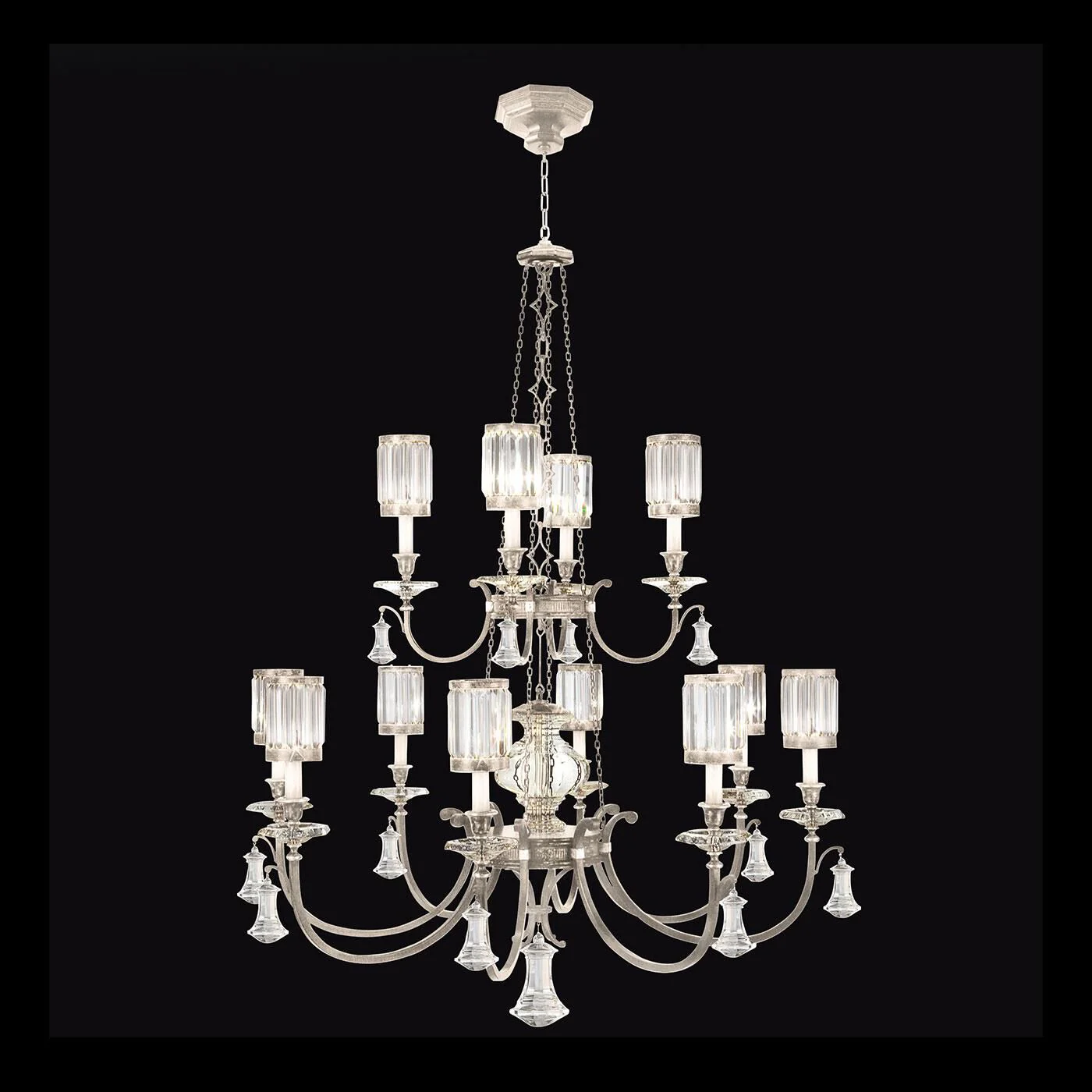 Fine Art Lamps Eaton Place 53 Inch 12 Light Chandelier Cp82717 - Image 2