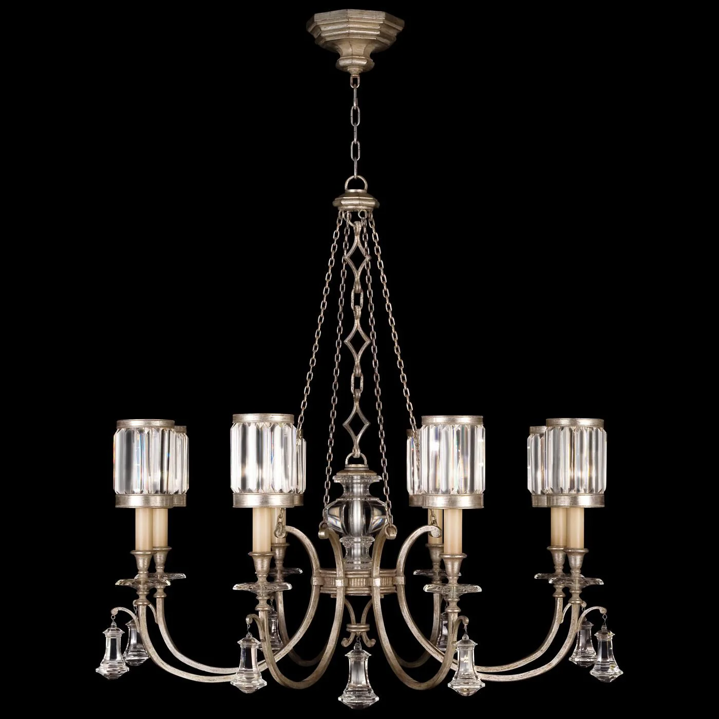 Fine Art Lamps Eaton Place 43 Inch 8 Light Chandelier Cp82741 - Image 2