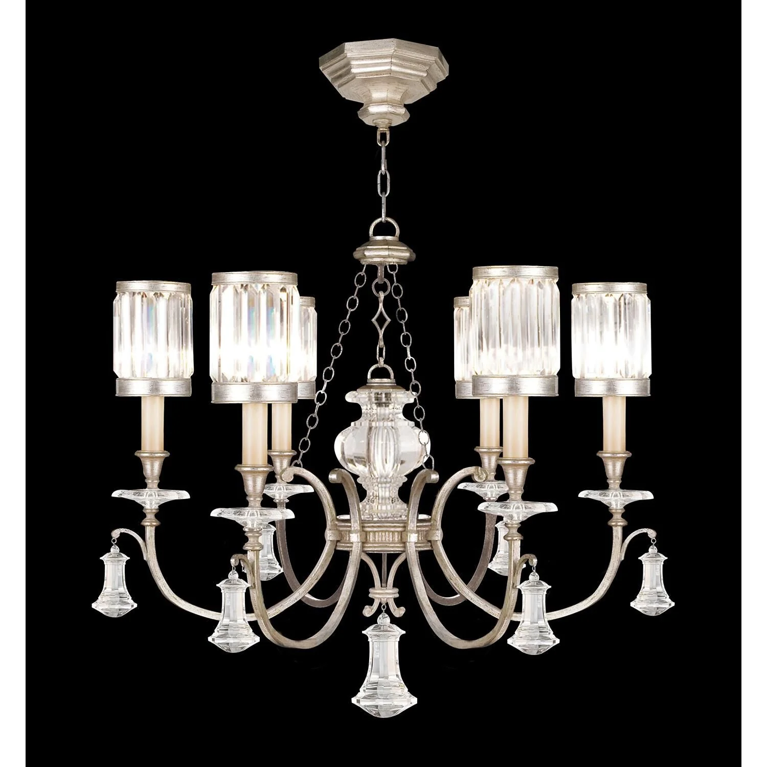 Fine Art Lamps Eaton Place 32 Inch 6 Light Chandelier Cp83416 - Image 2
