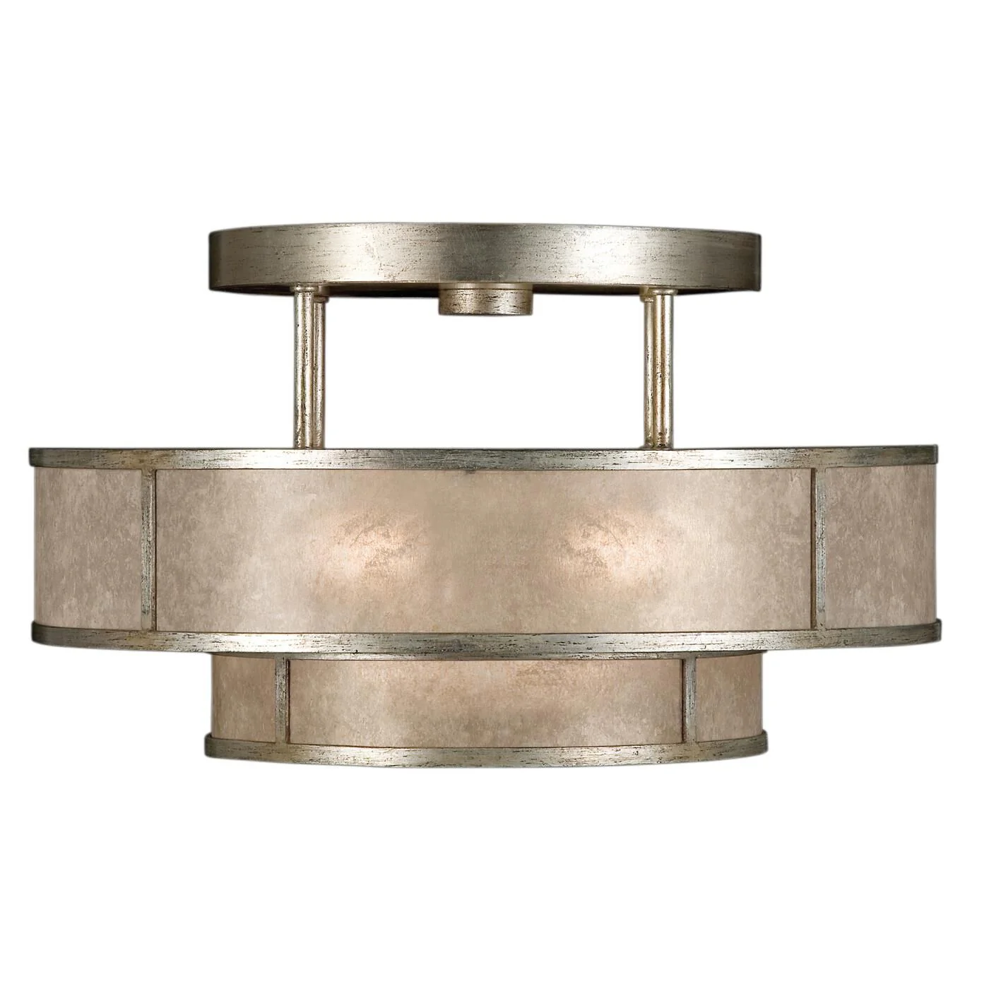 Fine Art Lamps Singapore Moderne 24 Inch 3 Light Semi Flush Mount Cp86461 - Image 3