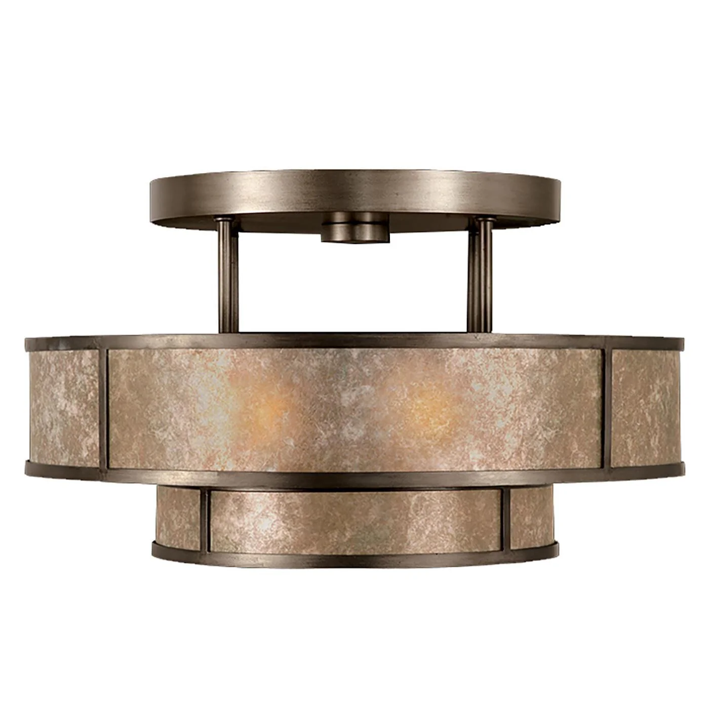 Fine Art Lamps Singapore Moderne 24 Inch 3 Light Semi Flush Mount Cp86461 - Image 1