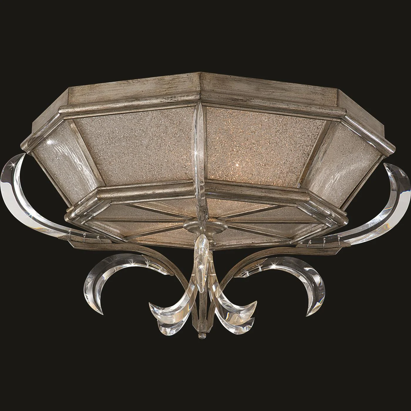 Fine Art Lamps Beveled Arcs 26 Inch 2 Light Flush Mount Cp97023 - Image 2