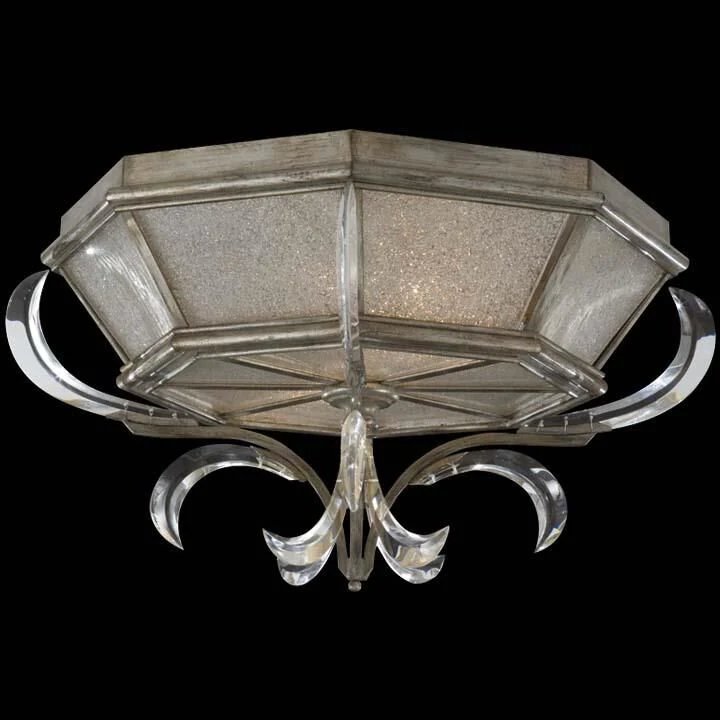 Fine Art Lamps Beveled Arcs 26 Inch 2 Light Flush Mount Cp97023 - Image 1