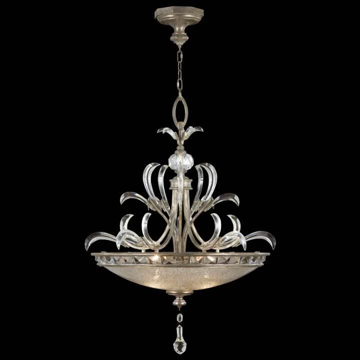 Fine Art Lamps Beveled Arcs 32 Inch Large Pendant Cp97043 - Image 1