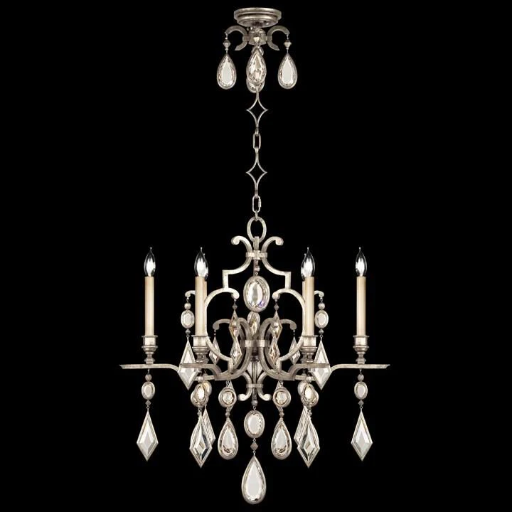 Fine Art Lamps Encased Gems 29 Inch 6 Light Chandelier Cp98528 - Image 2